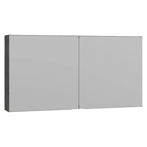 Dansani Mido+ Select speilskap med 2 dører, 120x64 cm, pine grey