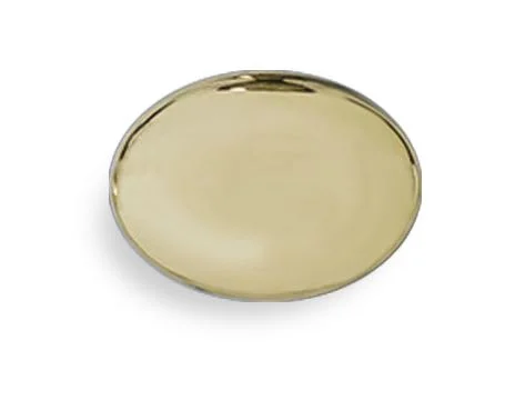 Svedbergs knopp oval - Messing