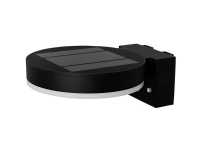 LEDVANCE ENDURA STYLE SOL WALLCIRCLE6WBK LEDV 4058075392762 Solcelle-udendørs vægbelysning med bevægelsessensor 6 W Sort