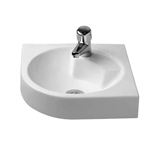 Duravit Architec Hjørne Servant m/Tapphull - 63,5x54 cm