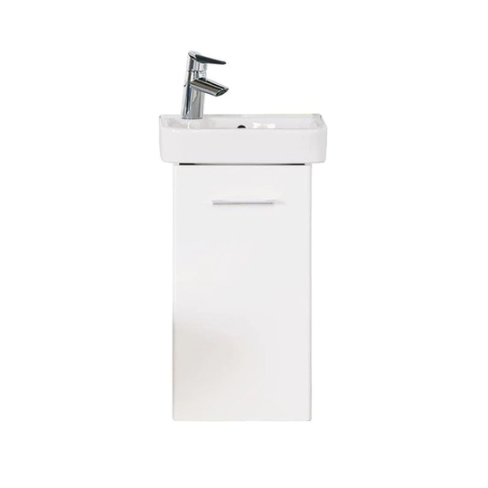 Porsgrund Glow 400 Møbelpakke 2-i-1 Hvit / 40cm Kranhull Venstre