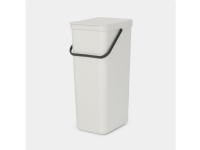 Brabantia Sort & Go, 40 L, Rektangulær, Plast, Lys grå, Vejledning, Belgien