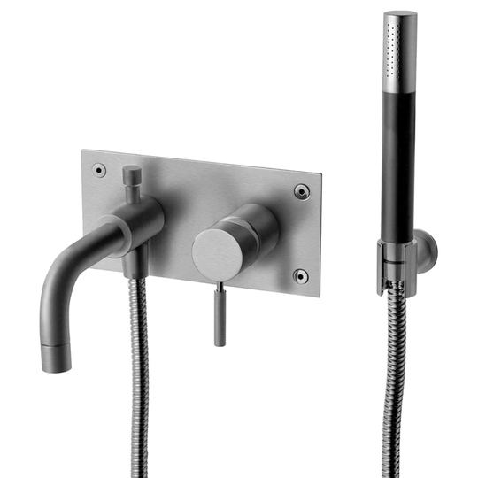 Tapwell Box026 Badekararmatur Innbygging Brushed Black Chrome