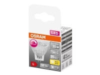 OSRAM LED SUPERSTAR - LED-spot lyspære - form: MR11 - GU4 - 4.5 W (tilsvarende 35 W) - klasse G - varmt hvidt lys - 2700 K