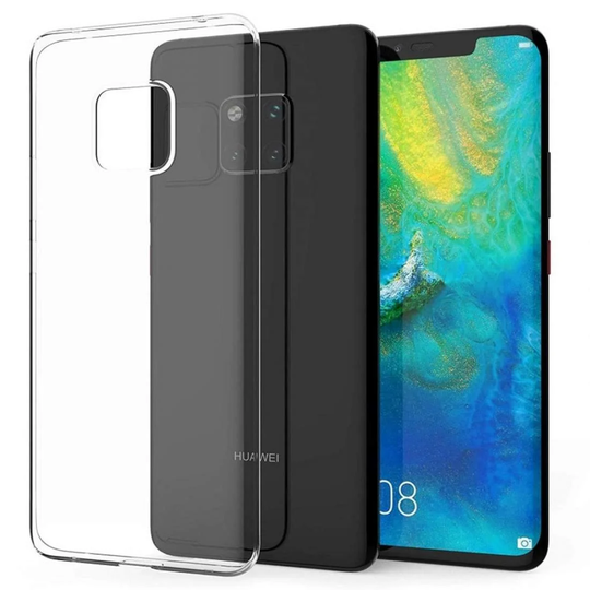 Huawei Mate 20 Pro - Transparent silikonecover