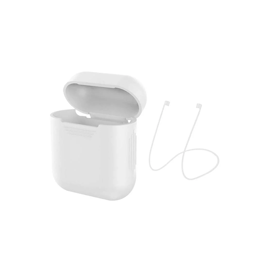 Beskyttelses til Airpods - Hvid