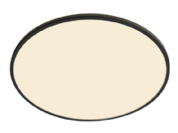 Philips Superslim CL550 - Væg/loftslampe - LED - total: 36 W - 2700 K - rund - sort