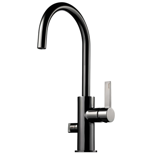 Tapwell Arm184 Kjøkkenarmatur Avstengning Black Chrome