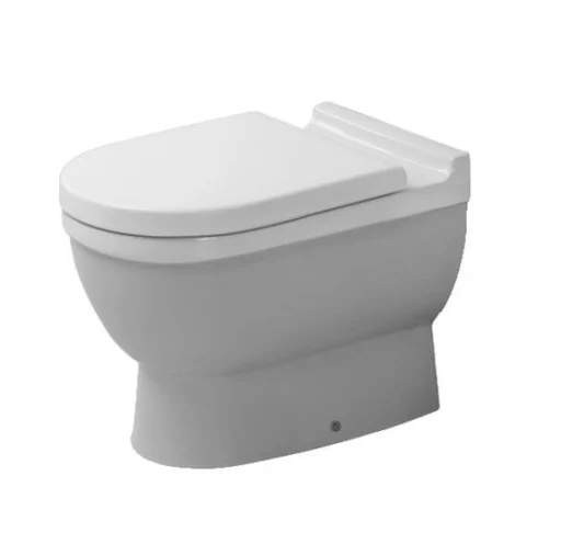 Duravit Starck 3 back-to-wall toalett, hvit