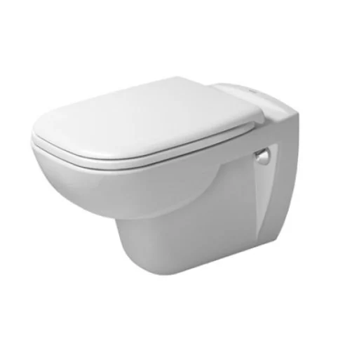 Duravit D-Code vegghengt toalett, hvit
