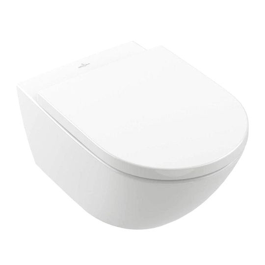 Villeroy&Boch Subway 3.0 Toalettpakke - Vegghengt Toalett + Sete Hvit