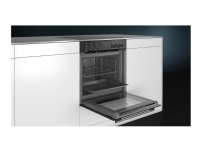 Siemens iQ300 PQ211KA10 - HE273ABS0+EA64RGNA1E - ovn med komfur - til indbygning - med selv-rengøring