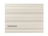 Samsung T7 Shield MU-PE2T0K - SSD - krypteret - 2 TB - ekstern (bærbar) - USB 3.2 Gen 2 (USB-C stikforbindelse) - 256-bit AES - beige