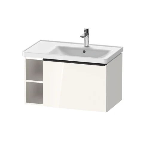 Duravit D-neo veggmontert servantskap 784 x 452 mm i hvit høyglans
