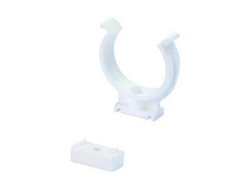 PP rørholder hvit 32mm