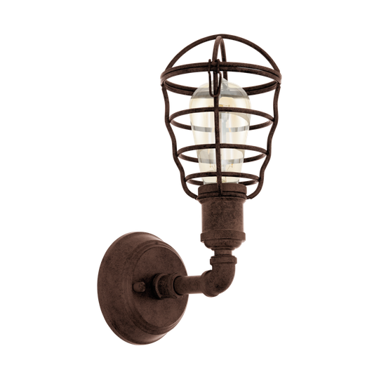 Port seton wall lamp (Tan / brun)