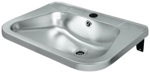 Intra RS72 Servant 56x42 cm, Stål m/Tapphull og Overløp