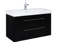 Elita Sideboard Barcelona 100, 2 Drawers, Black (164824)