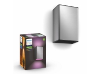 Philips Hue - Resonate Wall Light - Hue Outdoor - Inox - White & Color Ambiance
