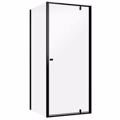 Sealskin Contour Dusjhjørne Kombi (Vegg+dør) - Pivotdør Hvit Matt / 90x90cm Klart Glass