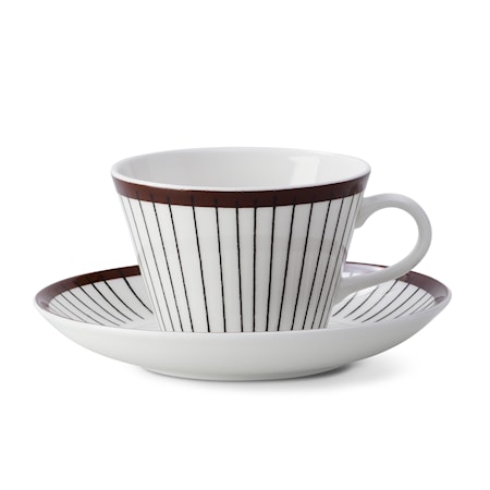 Ribb Kaffekop m. underkop konisk
