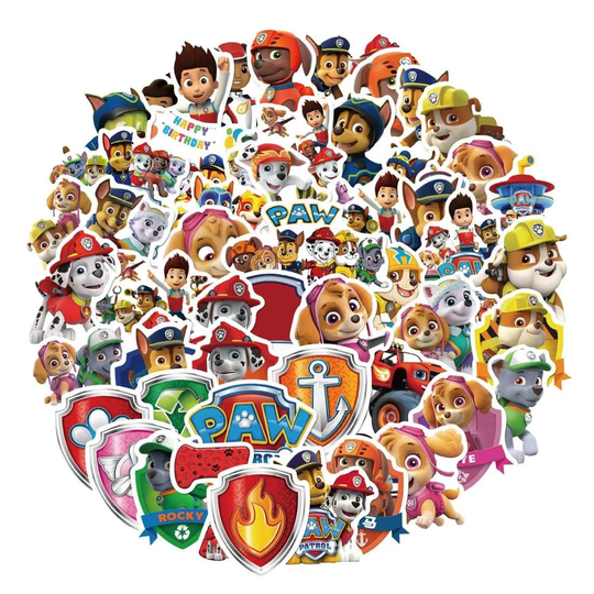Pakke med Klistermærker - Paw Patrol