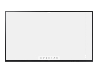 Samsung Flip 3 WM75A - 75 Diagonal klasse WMA Series LED-bagbelyst LCD paneldisplay - interaktiv - med berøringsskærm (multi-berøring) - 4K UHD (2160p) 3840 x 2160