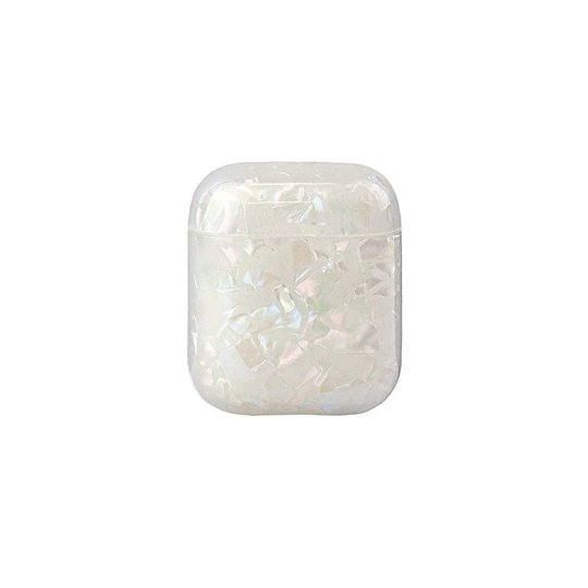 Beskyttelsesetui til AirPods - Hvid Krystal