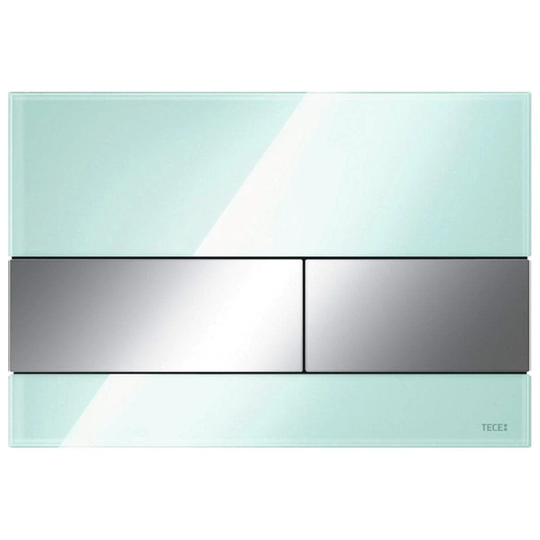Tece Tecesquare Betjeningsplate Glass Mintgrønn / Krom