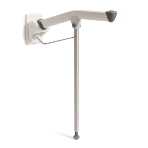Etac Rex toalettstøte m/ben, 70 cm, hvit