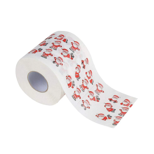 Toiletpapir med Julemotiv - Santa Claus