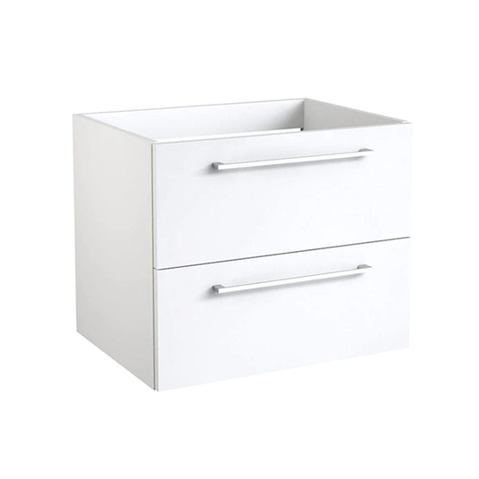 Korsbakken Pine Servantskap Slim 2S Hvit Høyglans / 60cm