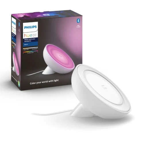 Philips Hue Bloom bordlampe V4, hvit