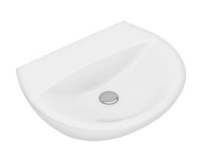 IFØ Ifö Spira håndvask 60 cm. rundt design. Uden hanehul uden overløb