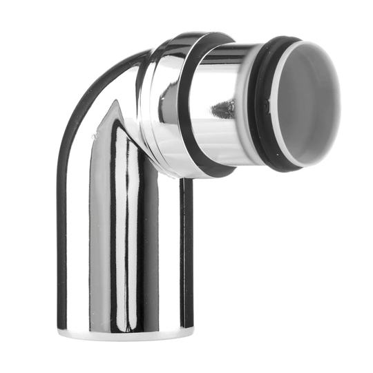 Pipelife Smartline Bend PP 15-88° Ø40mm Skjøtenippel og Spissende - Krom 40mm / 88°