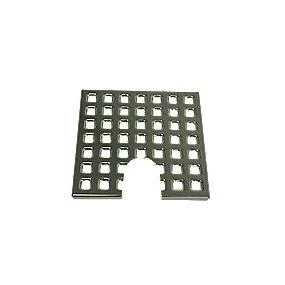 Rist Rustfri stål 136x136 mm, firkantet