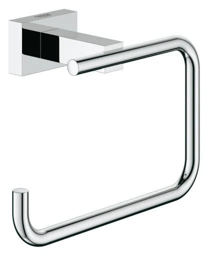 Grohe Essentials Cube toalettpapirholder, krom