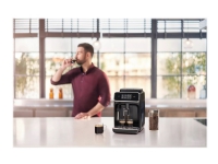 Philips Series 2200 EP2224 - Automatisk kaffemaskine med capuccinatore - 15 bar - sort/kashmir-grå