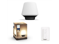 Philips Hue White ambiance Wellness - Skrivebordslampe - LED-lyspære - E27 - 8.5 W (tilsvarende 60 W) - klasse A+ - varmt til køligt hvidt lys - 2200-6500 K - sort