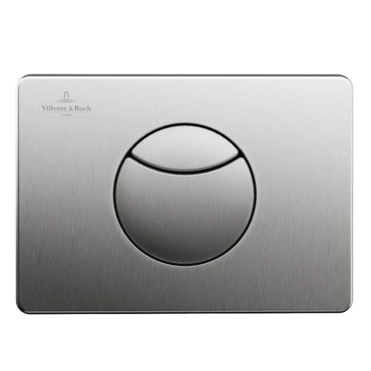 Villeroy&Boch Viconnect E100 Trykkplate - Vandalsikker Rustfritt Stål