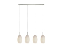 EGLO BATISTA 3 LANGBORD 4L BS/HVID STRUKTUR