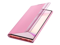 Samsung Clear View Cover EF-ZN970 - Flipomslag til mobiltelefon - pink - for Galaxy Note10, Note10 (Unlocked)