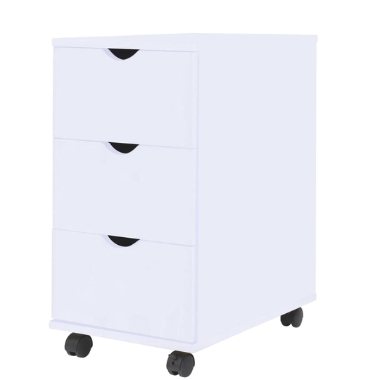 vidaXL kommode 33 x 45 x 60 cm hvid