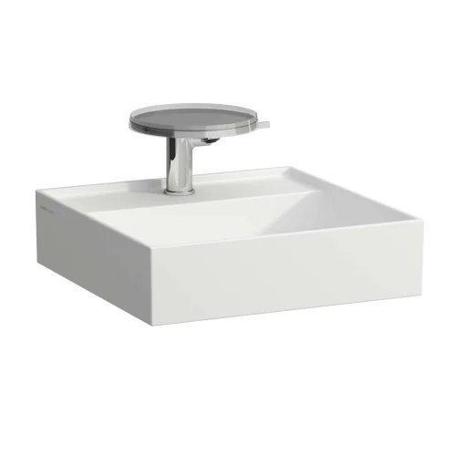 Kartell Laufen håndvask, 46x46 cm, matt hvit