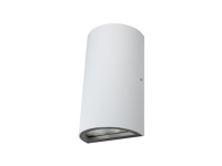 LEDVANCE ENDURA STYLE, Udendørs vægbelysning, Hvid, Aluminium, Glas, IP44, Facade, I