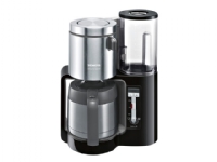 Siemens TC86503 - Kaffemaskine - 12 kopper - sort/anthracit