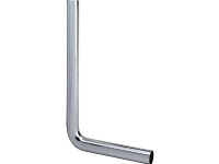 Primeo afløbsrør - 32x220x680mm forkromet vinkel