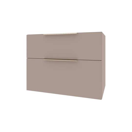 Korsbakken Big Håndtakslist 20-35cm Børstet Messing / 35cm