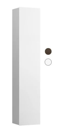 Laufen INO Høyskap 36x180 cm, Venstrehengslet, Hvit