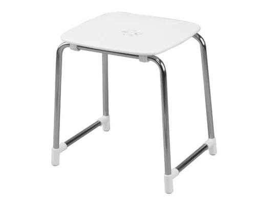 Hefe Taburett, Hvit/Krom